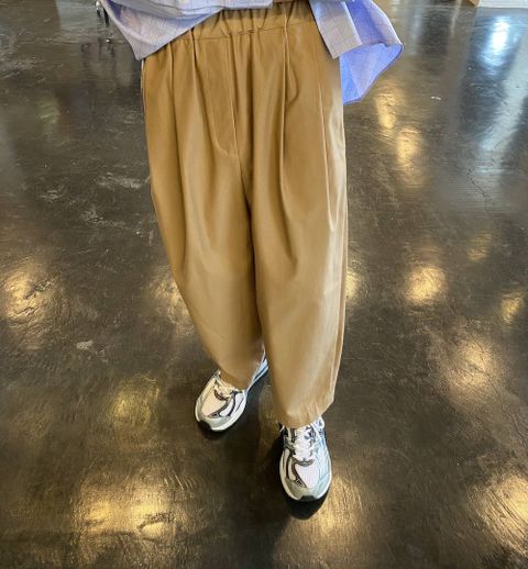 Graphpaper Thomas Mason Oversized B.D Shirt"BLUE CH"Style.2020.3.30.