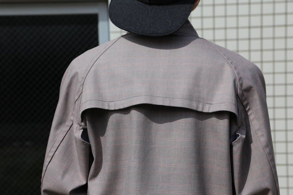 YOKE DOWNSING DRIZZER JAKET"GLEN CHECK"Style.2020.3.1.