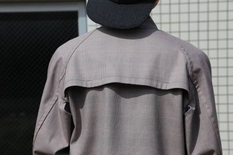 YOKE DOWNSING DRIZZER JAKET"GLEN CHECK"Style.2020.3.1.
