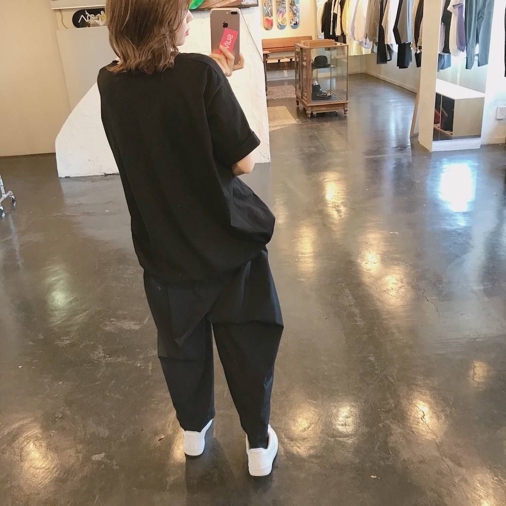 Dulcamara 2020ss 新作 バルーンT "Black" style.2020.3.17