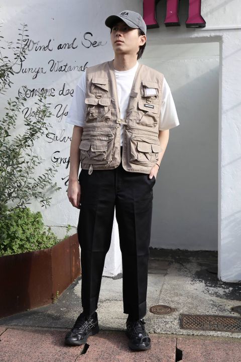 WIND AND SEA WDS x DICKIES WORK TROUSERS"BLACK" style.2020.3.13.
