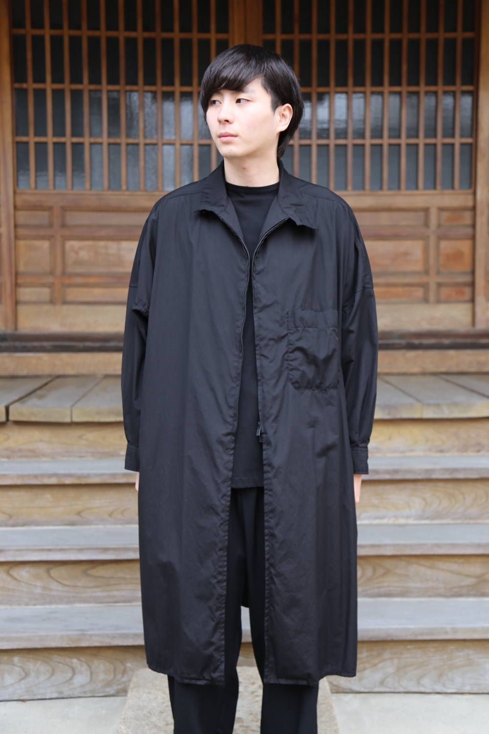 再再再..販 ヨウジヤマモト Yohji Yamamoto 19SS ロングシャツ - 通販