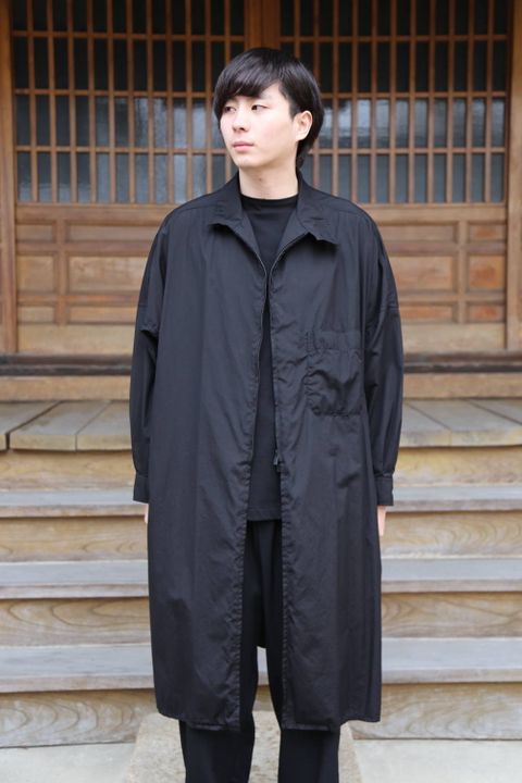 Yohji Yamamoto W-ZIPロングシャツスタイル.2020.3.9.