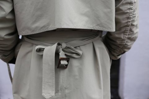 YOKE DETACHABLE DUSTER COAT MIX STYLE.2020.3.8.