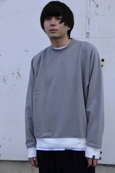 Graphpaper "LOOPWHEELER" for Graphpape Raglan Sweat (GU201-70170)Style.2020.3.14.
