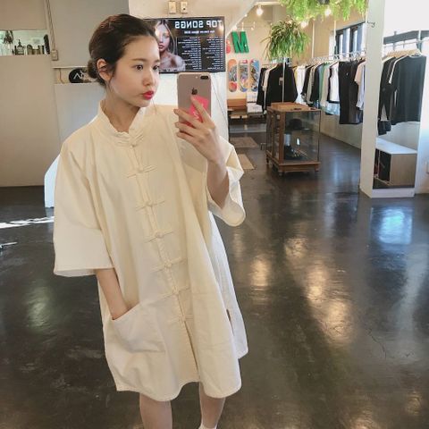 NAISSANCE 2020ss 新作CHINA SHIRT JACKET"WHITE"style.2020.3.29