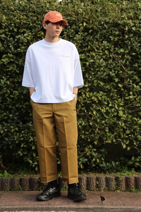 WIND AND SEA WDS x DICKIES WORK TROUSERS"BEIGE" style.2020.3.13.