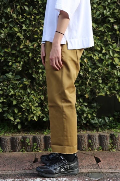 WIND AND SEA WDS x DICKIES WORK TROUSERS"BEIGE" style.2020.3.13.