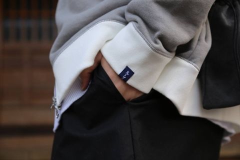 Graphpaper "LOOPWHEELER" for Graph paper Full-Zip Parka (GU201-70172)Style.2020.3.14.