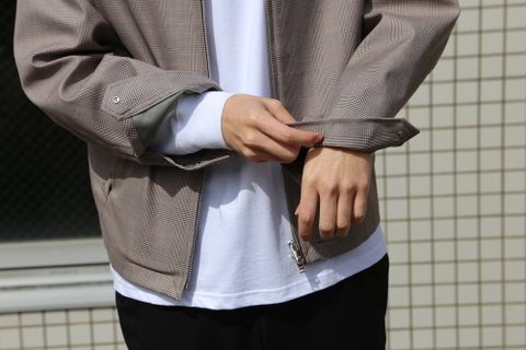 YOKE DOWNSING DRIZZER JAKET"GLEN CHECK"Style.2020.3.1.