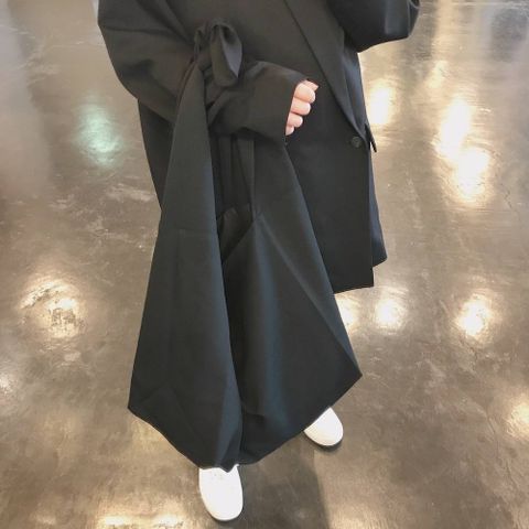 Dulcamara 2020ss 新作よそいきトートバッグ"BLACK"