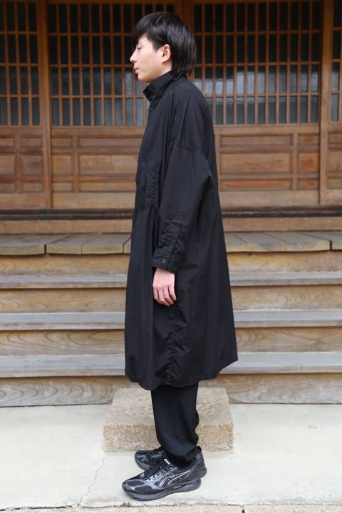 Yohji Yamamoto W-ZIPロングシャツスタイル.2020.3.9.