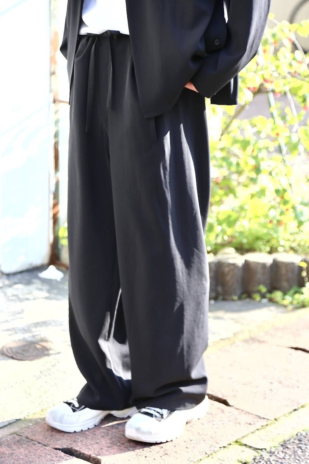 YOKE SHIRTS CARDIGAN"BLACK"セットアップスタイル.2020.3.7.