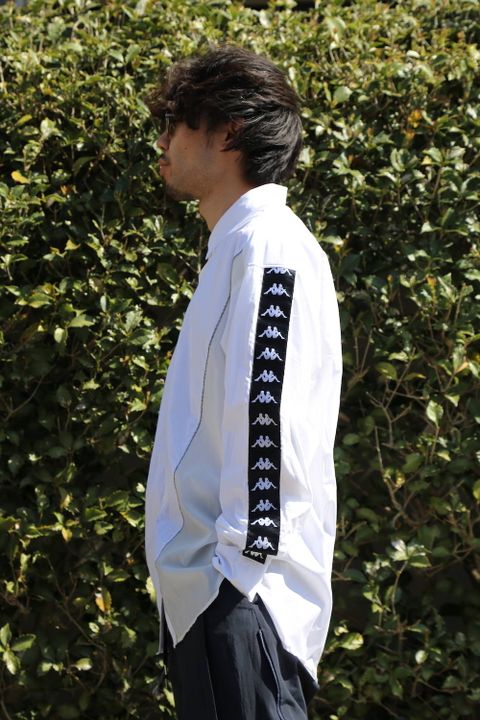 YOKE WIDE&STRAIGHT PANTS"NAVY"Style.2020.4.5.