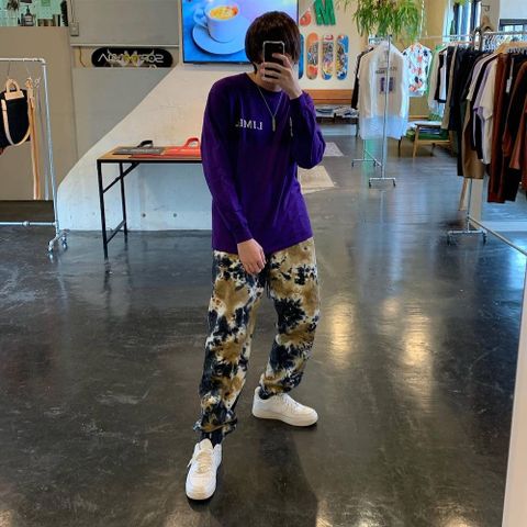 WIND AND SEA TIE-DYE SWEAT PANTS style.2020.4.3.