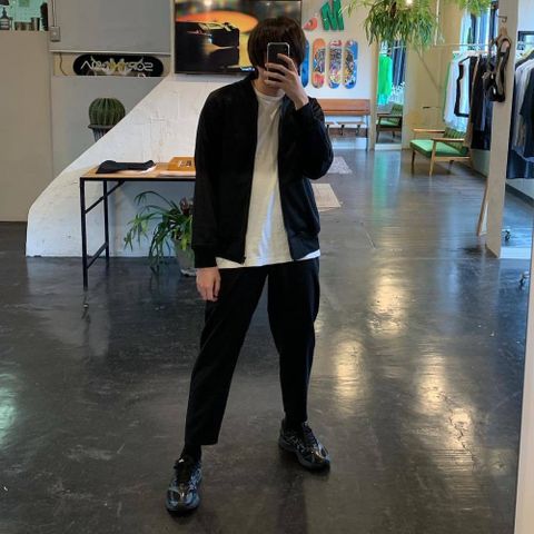 COMME des GARCONS HOMME 新作エステルジャージ"BLACK" 2020.4.12.