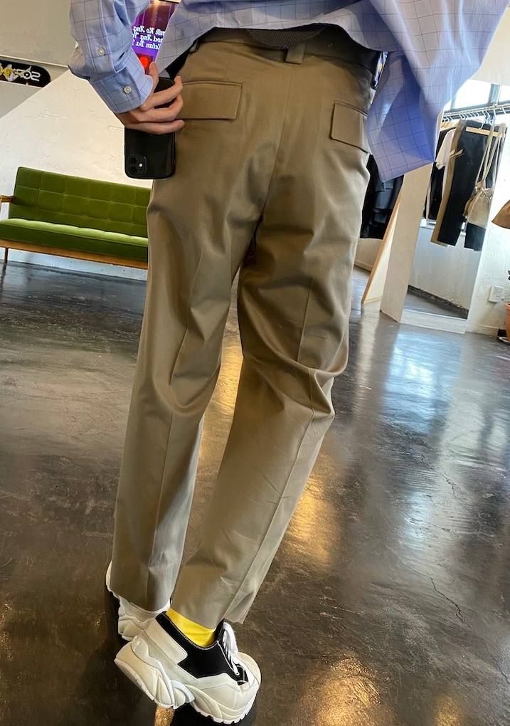 Graphpaper Thomas Mason Oversized B.D Shirt"BLUE CH"Style.2020.4.20.