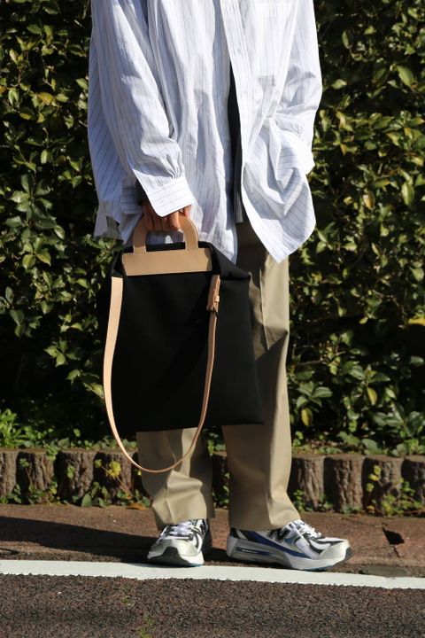 YOKE 1TUCK EASY TAPERED PANTS"KHAKI"Style.2020.4.6.