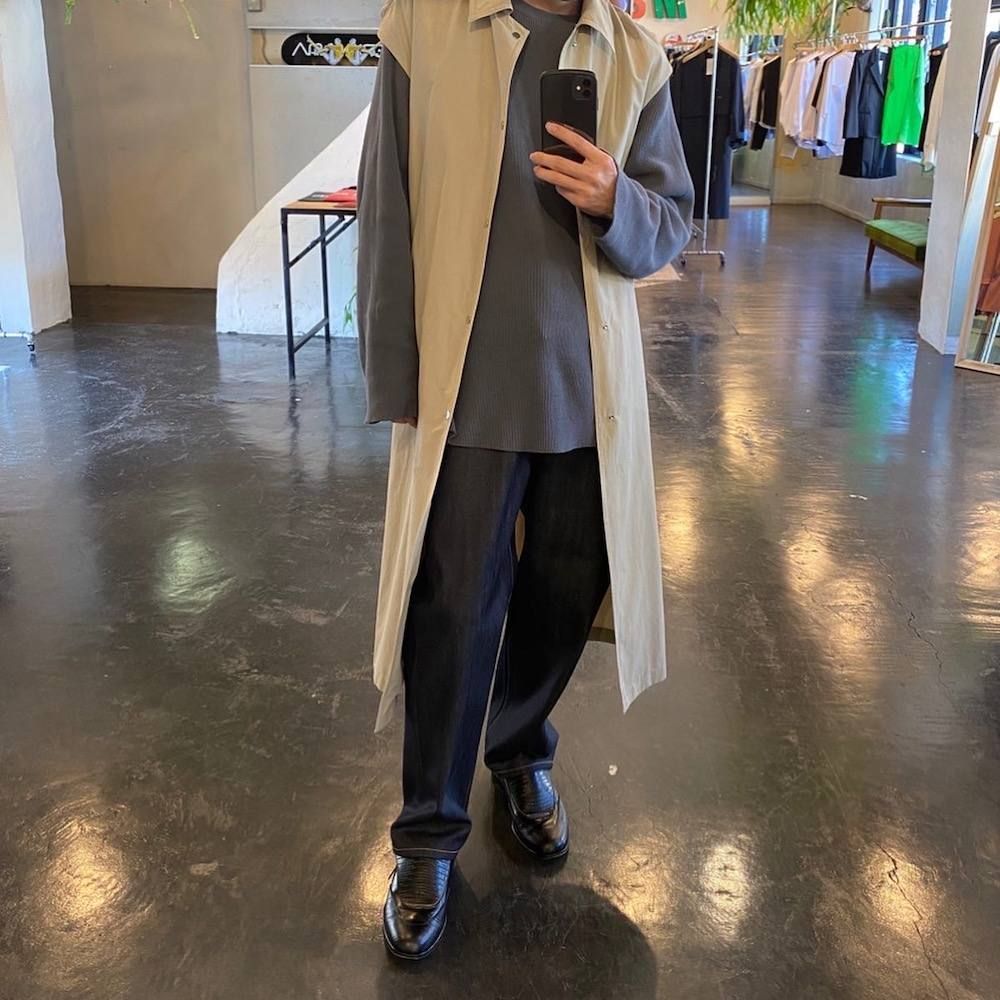 ジャケット・アウター YOKE DETACHABLE DUSTER COAT YOKE DETACHABLE DUSTER COAT style.2020.2.22 | 810 | mark