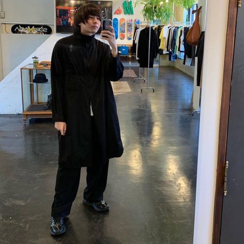 Yohji Yamamoto pour Homme 2020 S/S W-ZIPロングB環縫いシャツ スタイル .2020.4.18.