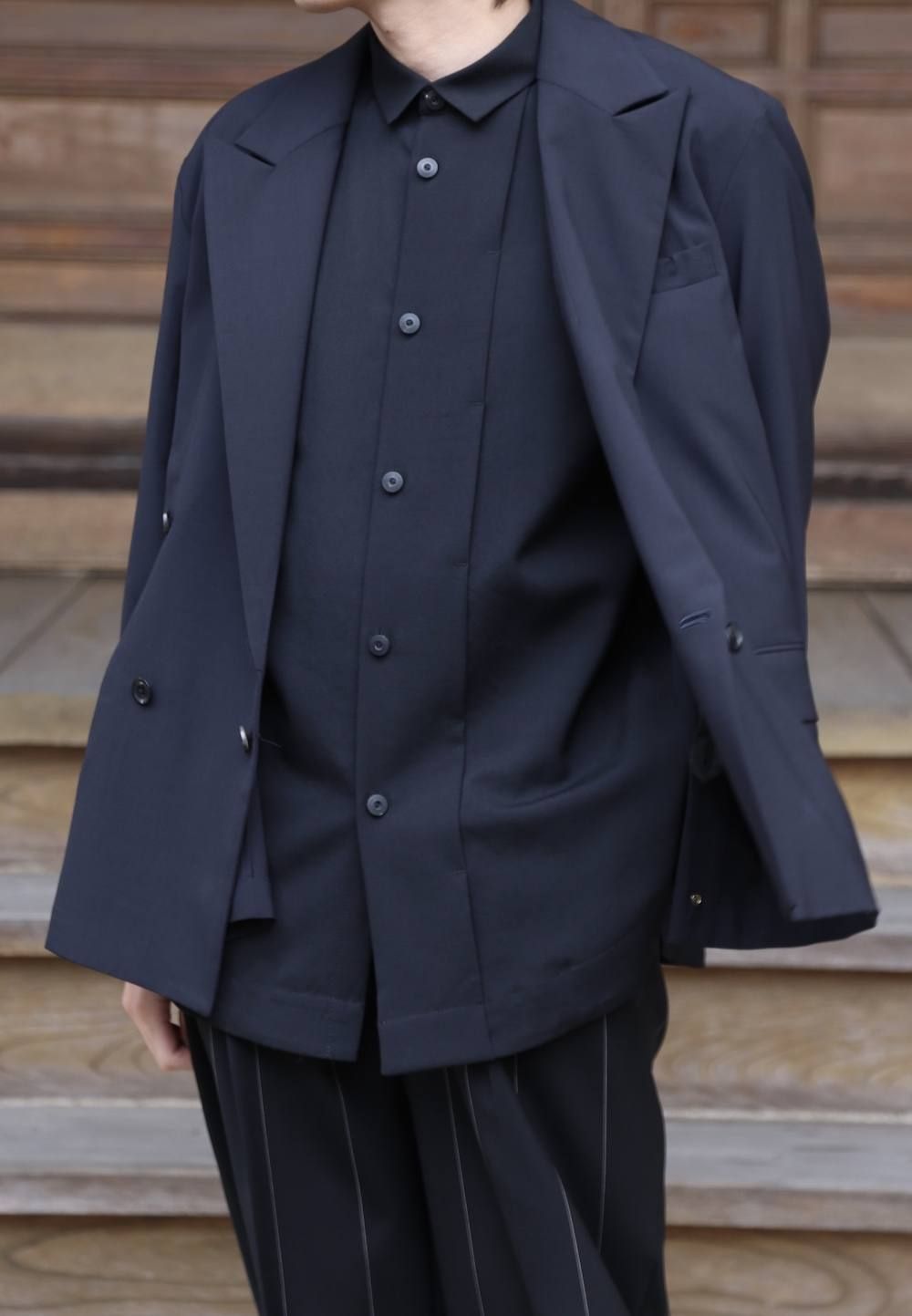 DOWNSIZING DOUBLE BREASTERD JACKET style.2020.4.18.