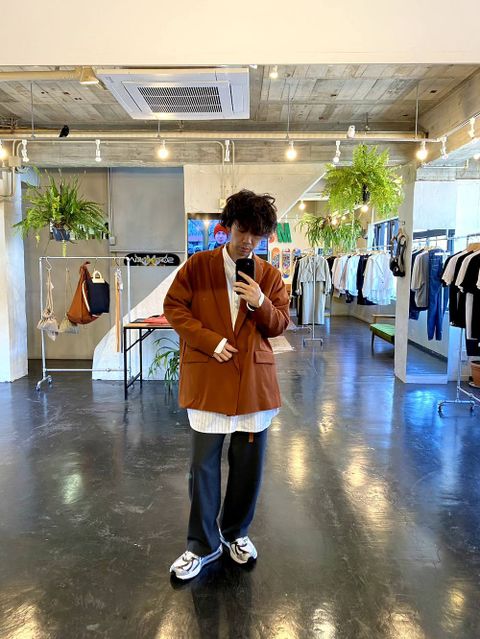 Dulcamara よそいきダブルJK-P "RED BROWN"Style.2020.4.7.