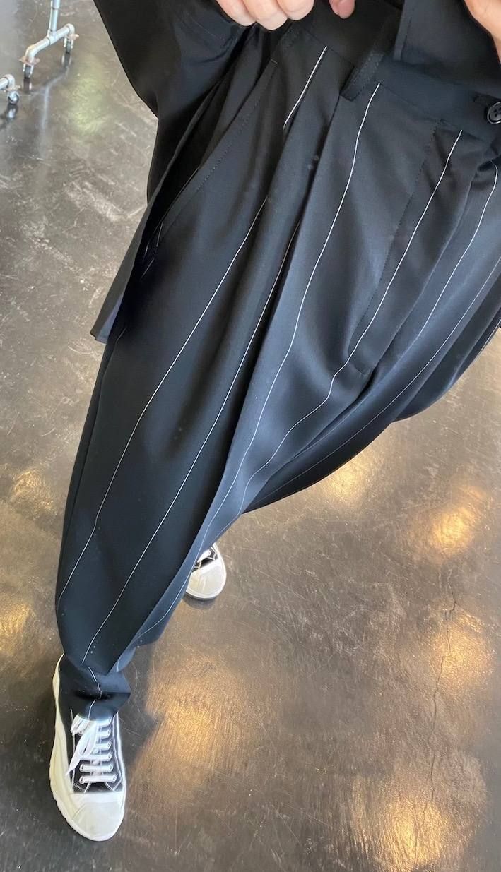 yohji yamamoto 9FORTY Yohji Yamamoto SS20 シグネチャーロゴ ライトサイド"BLACK"Style.4.20.