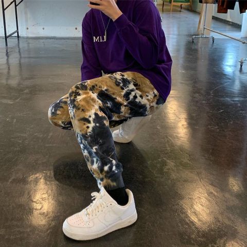 WIND AND SEA TIE-DYE SWEAT PANTS style.2020.4.3.