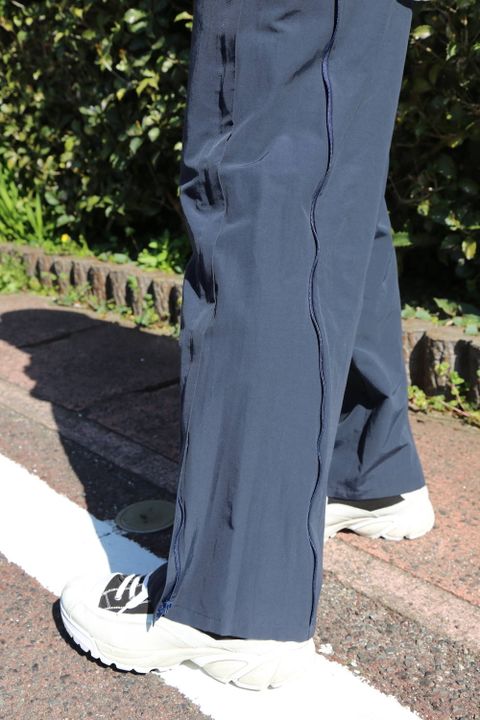 YOKE WIDE&STRAIGHT PANTS"NAVY"Style.2020.4.5.