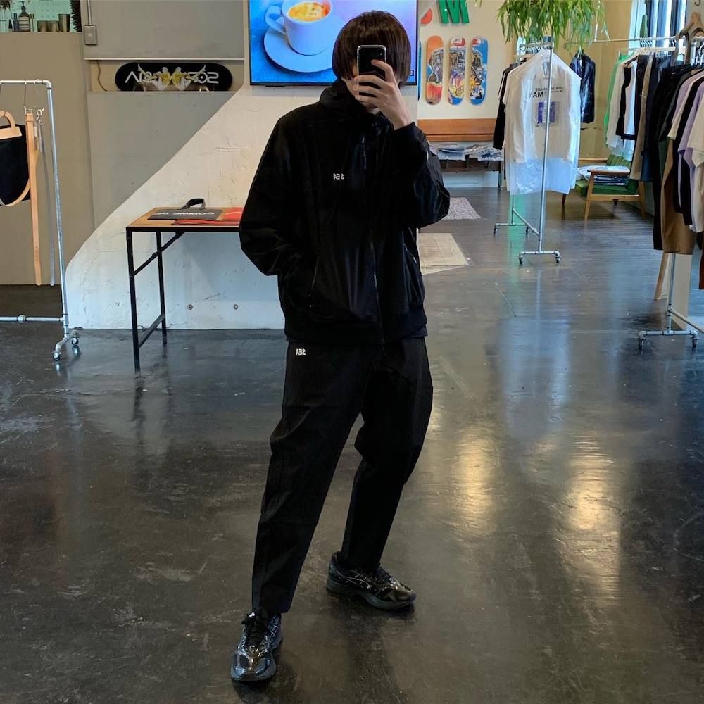 WIND AND SEA WDS HOODED ZIP-UP JACKET(TR)