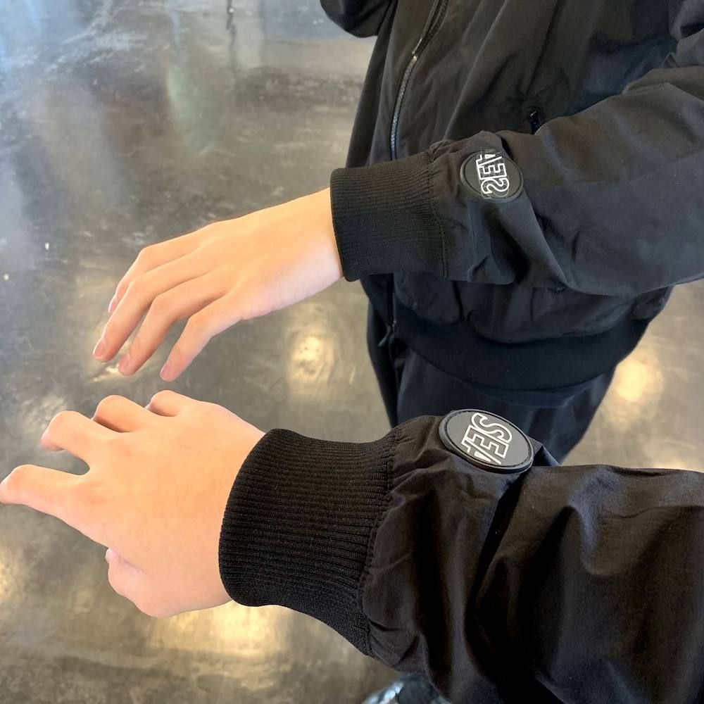 WIND AND SEA WDS HOODED ZIP-UP JACKET(TR)"BLACK" & WDS NYLON PANTS(TR)"BLACK" セットアップ style.2020.4.3.