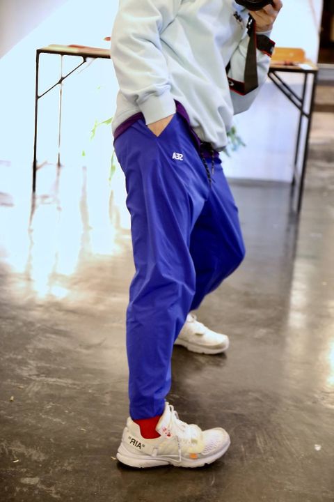 JieDa×Kappa SWICHING HOODIE"SAX"Mix style.2020.4.8.
