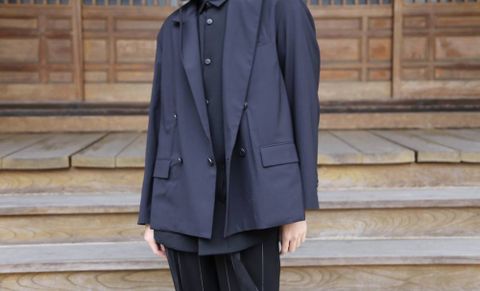 DOWNSIZING DOUBLE BREASTERD JACKET style.2020.4.18.