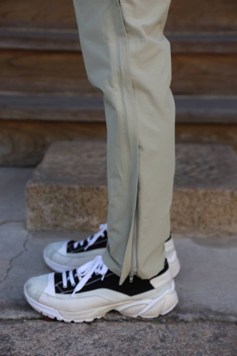 YOKE WIDE&STRAIGHT PANTS"BEIGE"Style.2020.4.5.