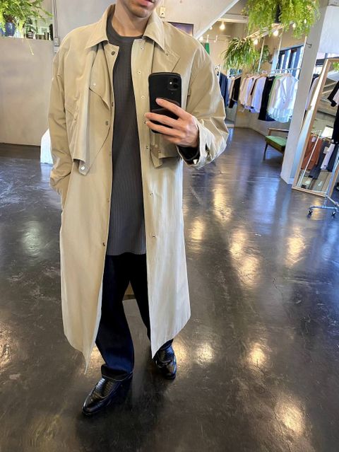 YOKE 2020SS  DETACHABLE DUSTER COAT Style.2020.4.11.