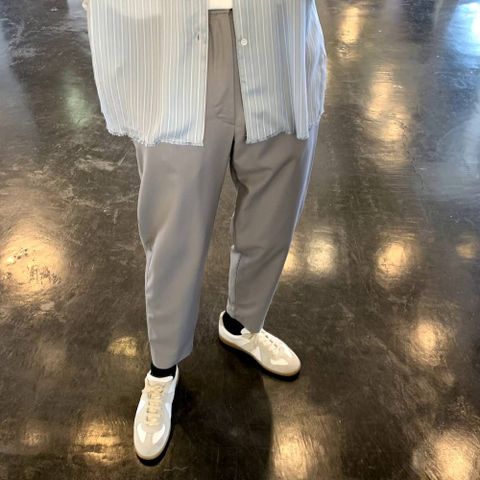 YOKE 2020SS 新作OVERSIZED STRIPE SHIRTS"SAXE"style.2020.4.19
