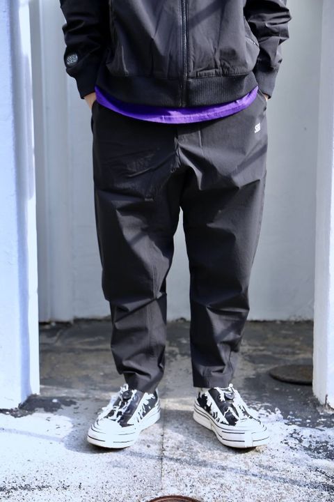 WIND AND SEA HOODED ZIP-UP JACKET(TR)&NYLON PANTS(TR)セットアップスタイル