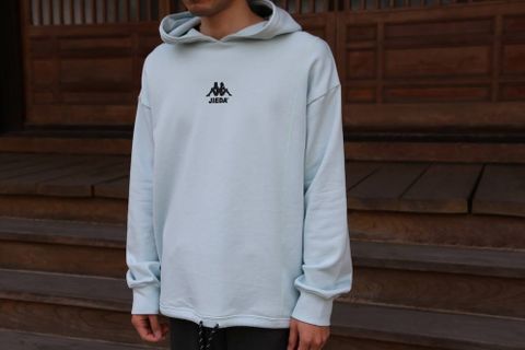 JieDa SWICHING HOODIE"SAX"Style.2020.5.2.