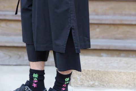 yohji yamamoto G-定番ラップP"BLACK"Style.2020.5.9.