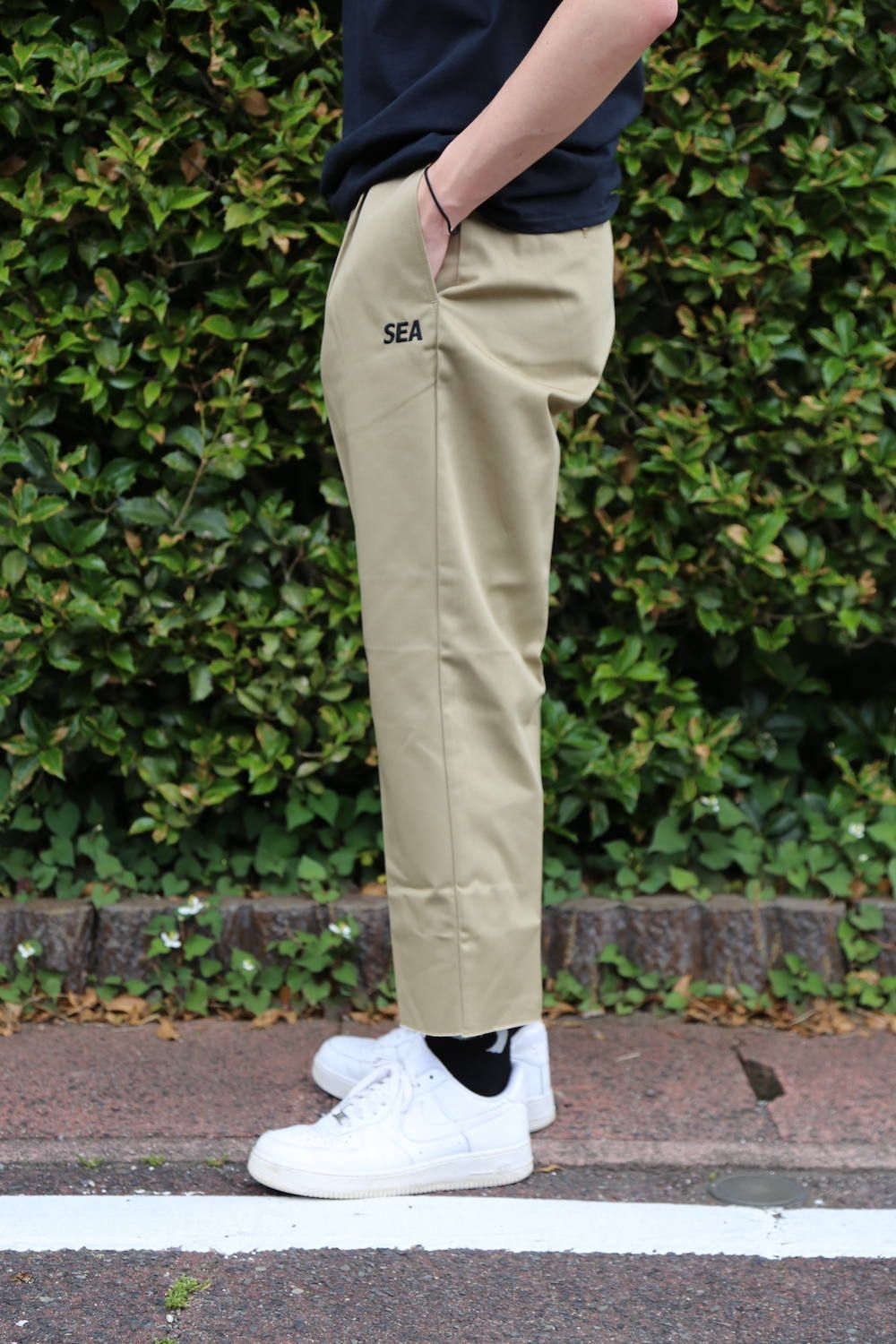 WIND AND SEA WDS x DICKIES 2TUCK TROUSERS (WDS-20S2-PT-03) ''BEIGE