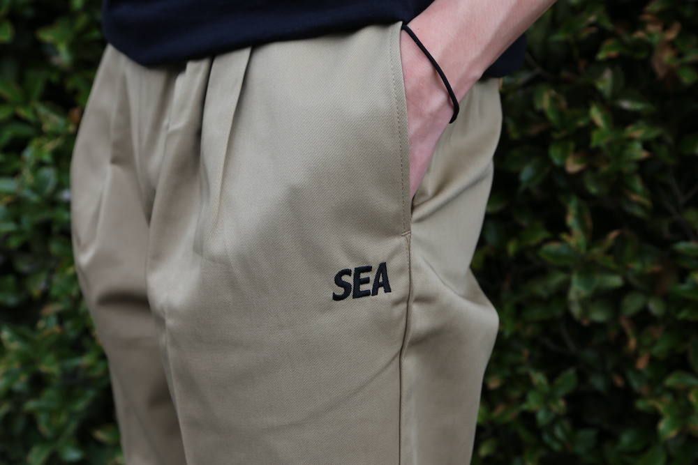 WIND AND SEA WDS x DICKIES 2TUCK TROUSERS (WDS-20S2-PT-03) ''BEIGE