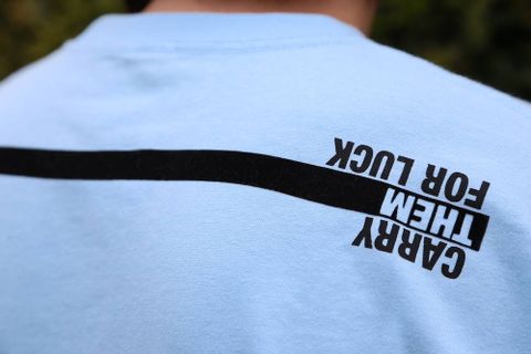 POGGYTHEMAN LOVE T-SHIRTS(PTM-20-CS009)"BLUE" style.2020.4.26.