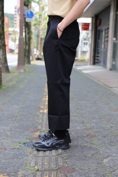 WIND AND SEA WDS x DICKIES 2TUCK TROUSERS (WDS-20S2-PT-03) ''BLACK''style.2020.5.29.