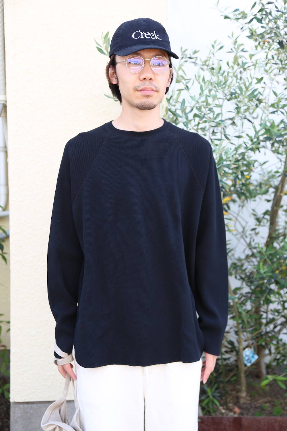 トップス Graphpaper Waffle L/S Tee Graphpaper】Waffle L/S Tee着てみた / スタッフブログ