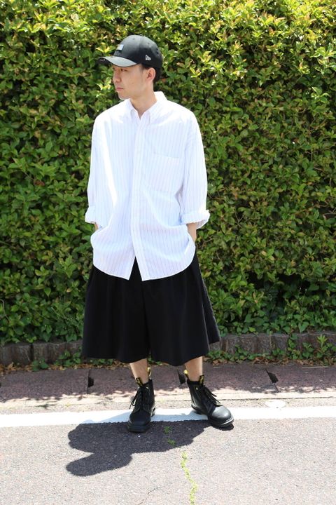 yohji yamamoto I-ウエストゴムタックHP BK・C/ツイル Style.2020.5.24.
