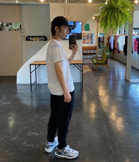 POGGYTHEMAN ロゴTシャツ"WHITE"Style.2020.5.2.