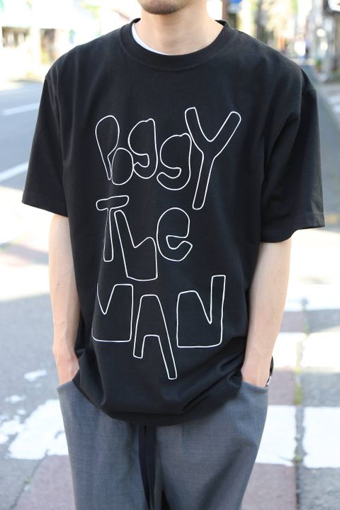 POGGYTHEMAN POGGYTHEMAN TEE "BLACK"Style.2020.5.12.