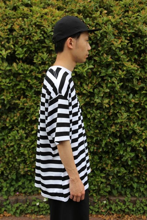 Graphpaper Border S/S Pocket Tee Style.2020.5.25.