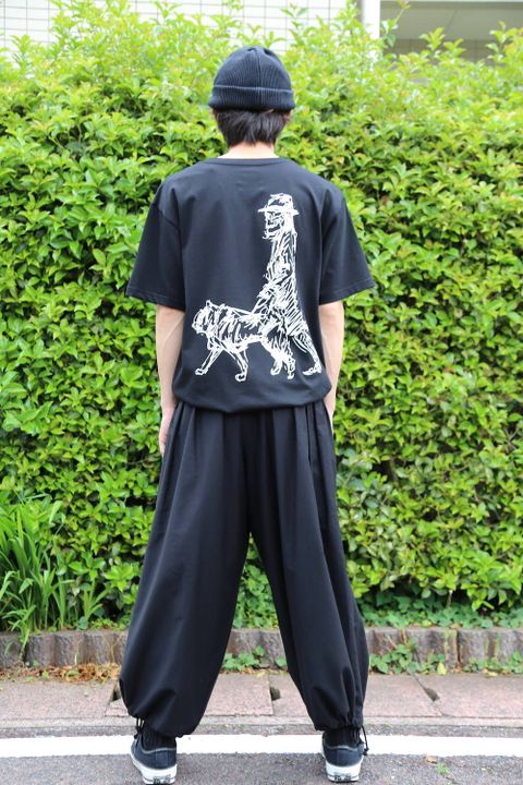 yohji yamamoto E-バルーンパンツ"BLACK"Style.2020.5.10.