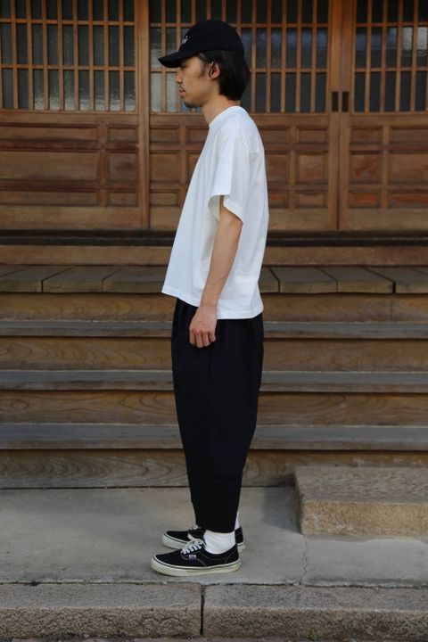 Dulcamara アシンメトリーショートスリーブT"WHITE"Style.2020.5.11.